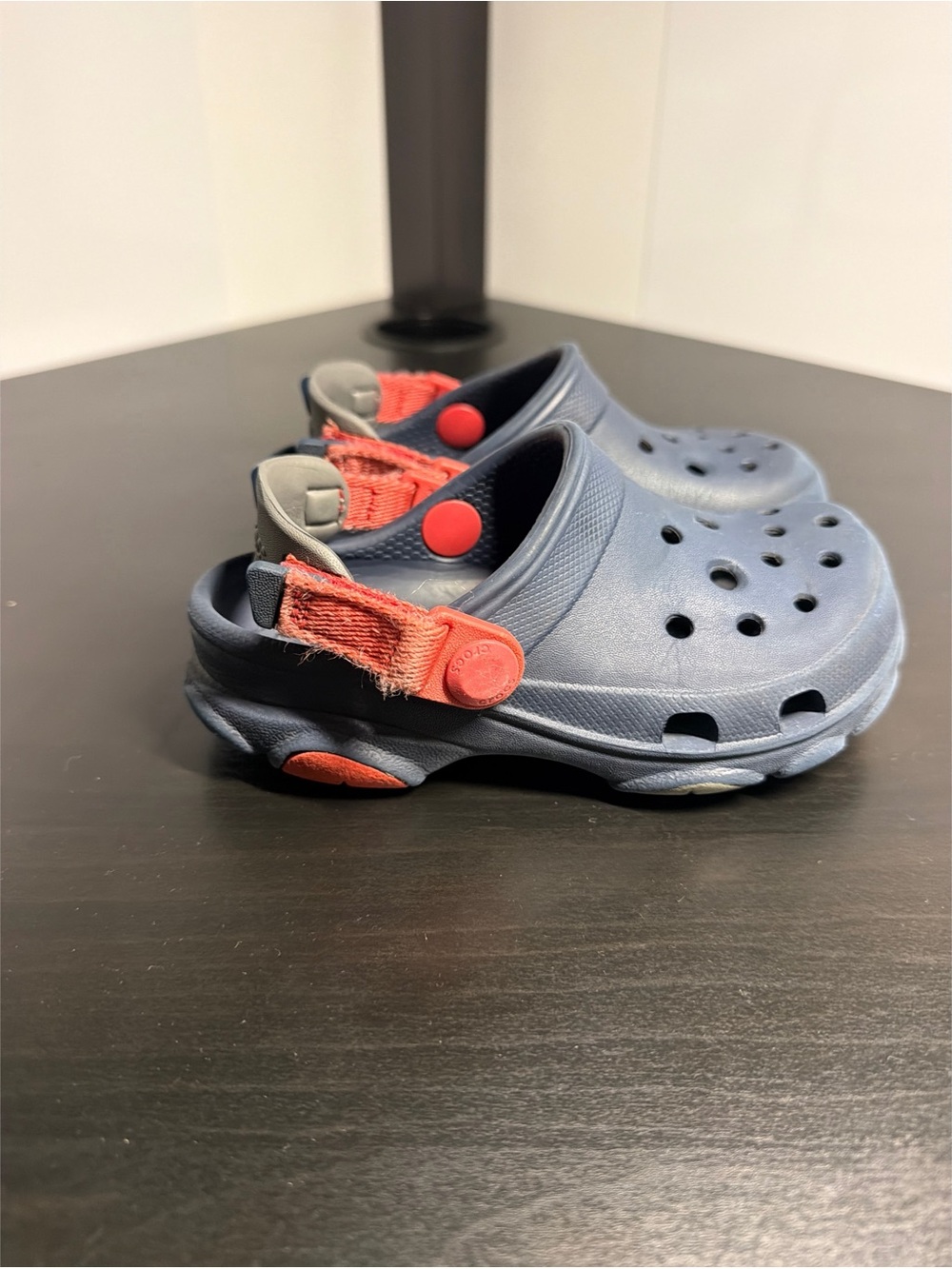 Crocs Kids' Classic All-Terrain Clogs - Navy Size 9C
